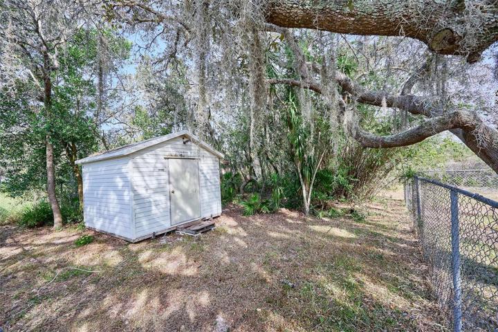 Smaller shed in the back