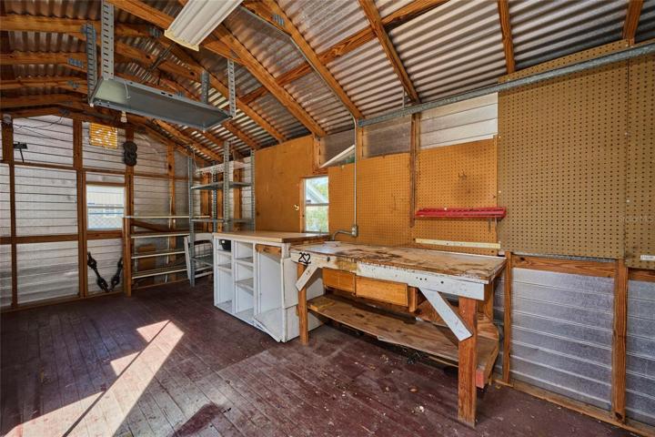 Perfect for storage or a workshop