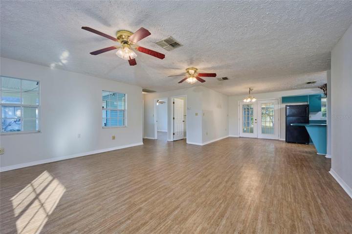 Open floor plan