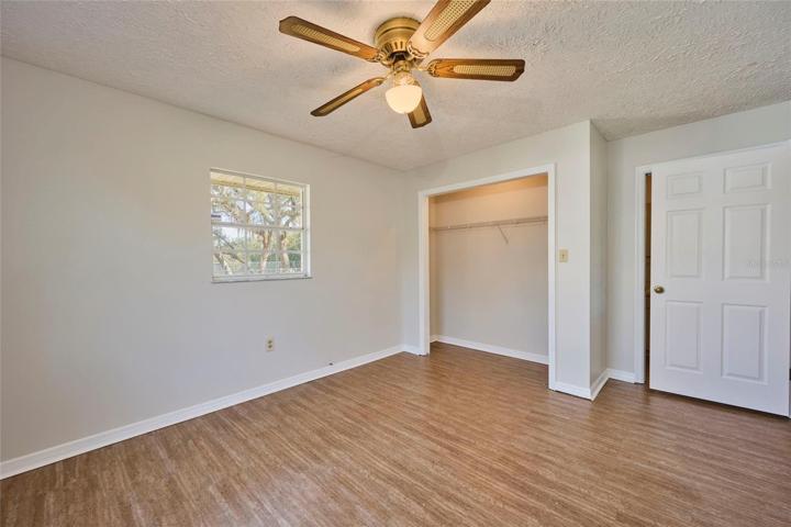 Guest bedroom offers private access to the guest bathroom