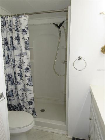 Updated Bathroom with walk-in shower.