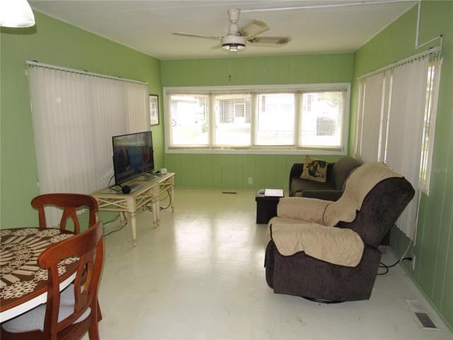 Combined Living/Dining room.