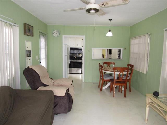 Combined Living/Dining room.
