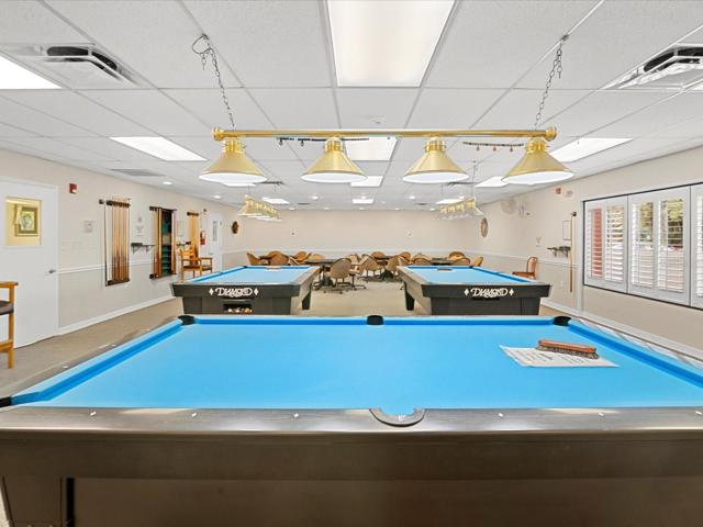 Pool and Card Room