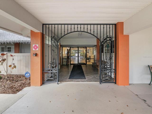 Secure locked clubhouse with access by fob when office is not open