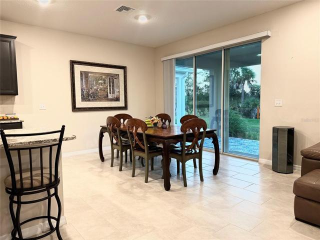 Kitchen and dining area.