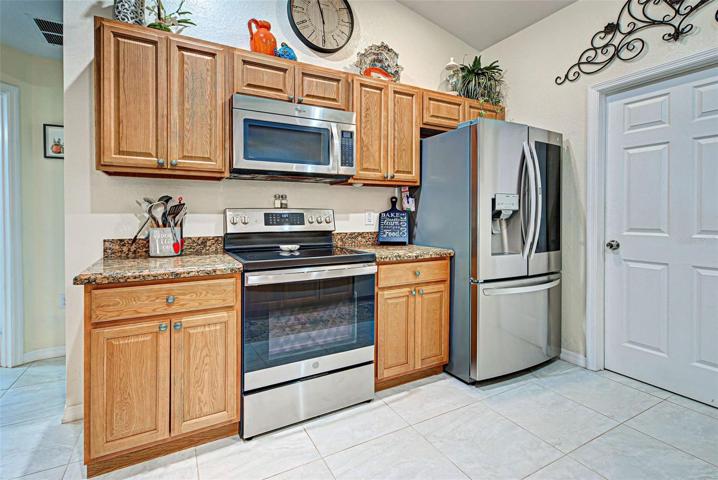 Note the door in a door refrigerator
