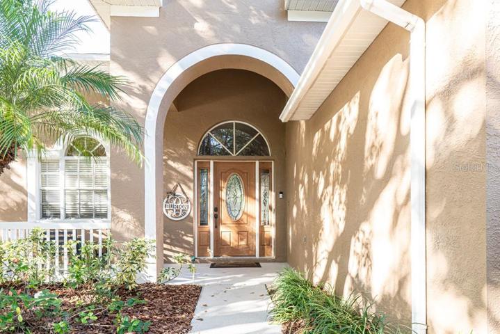 Welcome home! A front porch to relax on.