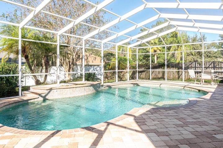 Dream pool and screened lanai