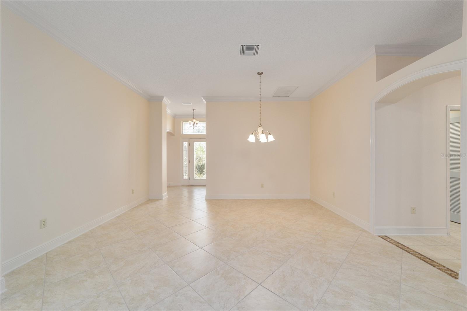 Entry and Formal Dining area