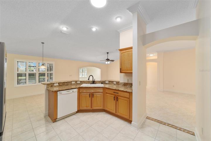 From Kitchen to nook
