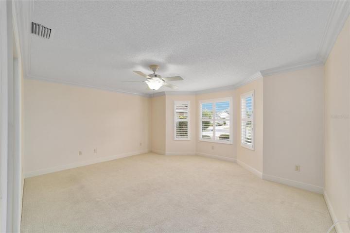 Front guest room with bay window