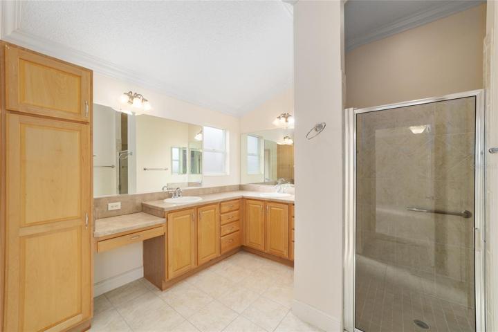 Primary Bath with double vanities