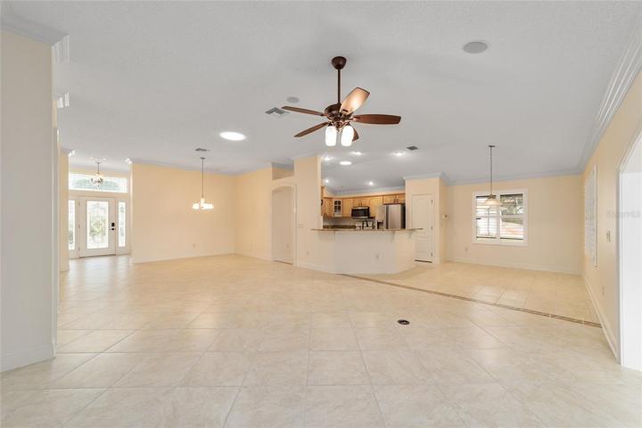 Open floor plan