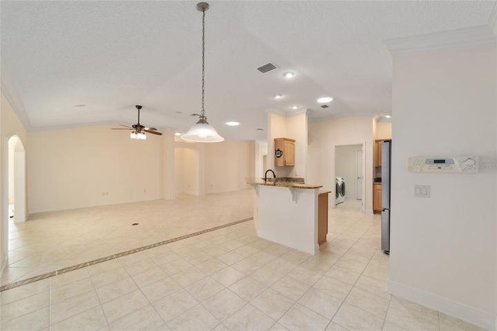 Nook looking into living room