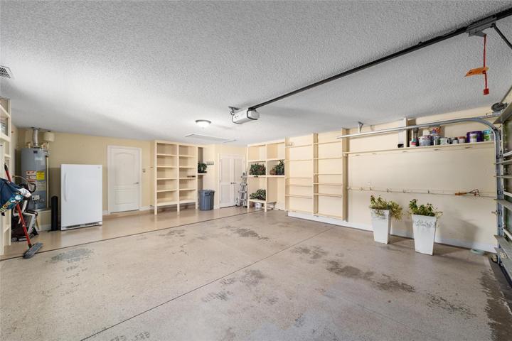 Custom shelving in Garage
