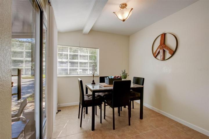 View of dining room