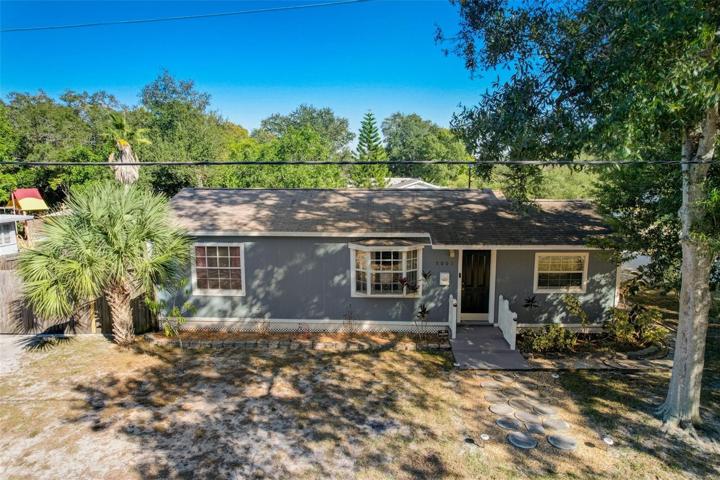 2nd aerial view of front of home