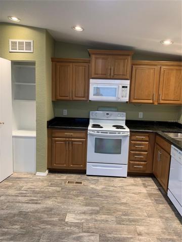 Kitchen range and microwave