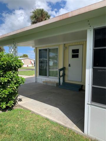 Carport entrance