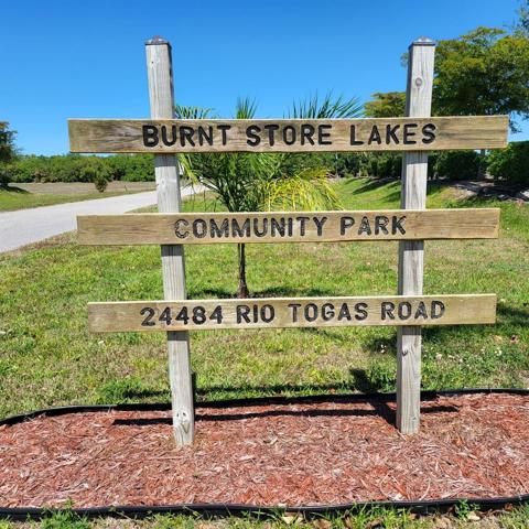 Gated community park for owners