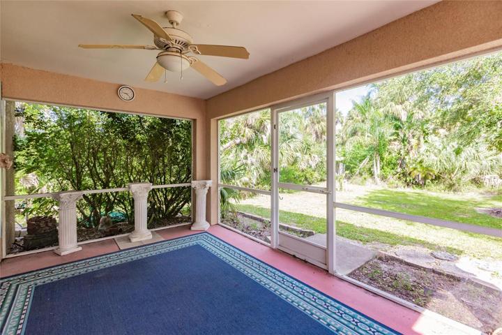 Covered lanai