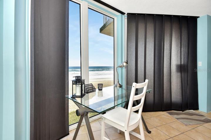WORK AREA WITH OCEAN VIEWS