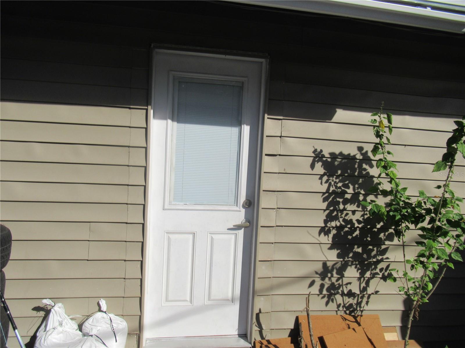4TH BEDROOM EXTERIOR ENTRANCE