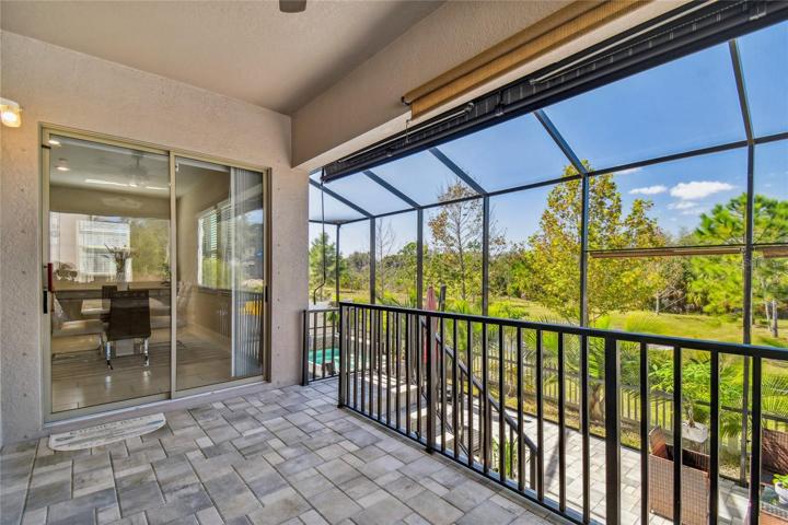 view off the outdoor kitchen