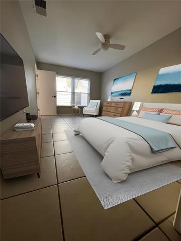 Owner's Bedroom  (virtually staged)