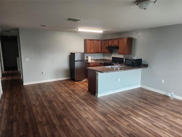 Open concept - kitchen and living room