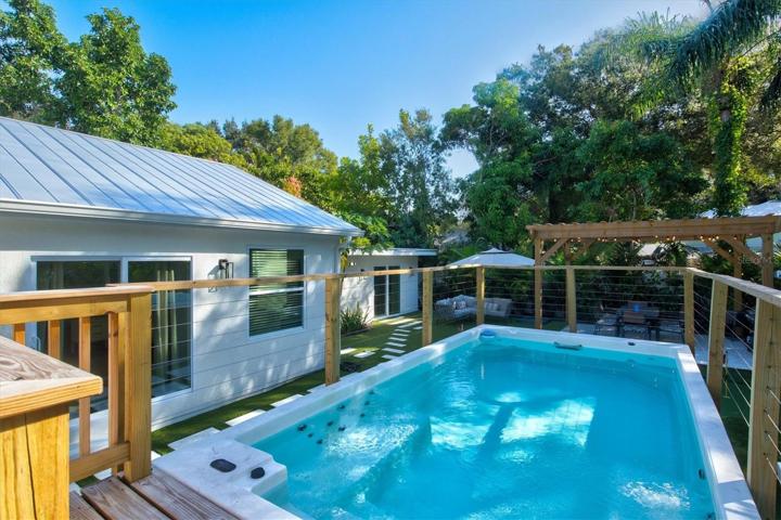 Heated Above ground pool/spa