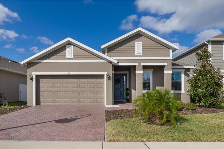 Nestled in the charming Orange City community of Compass Landing, this like-new home BUILT IN 2021 offers an unparalleled living experience!