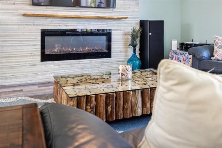 built in electric fireplace
