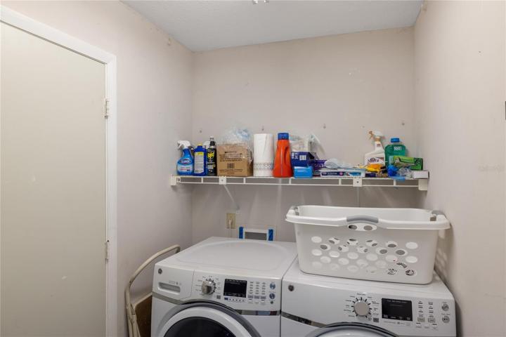 inside laundry