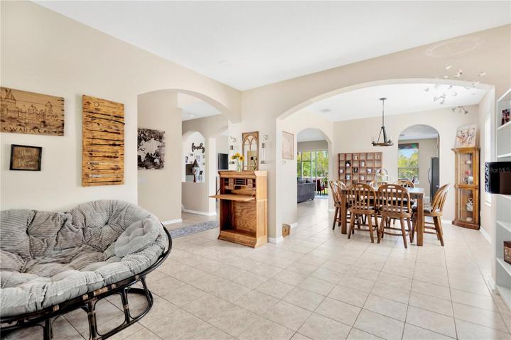 Formal living room/library