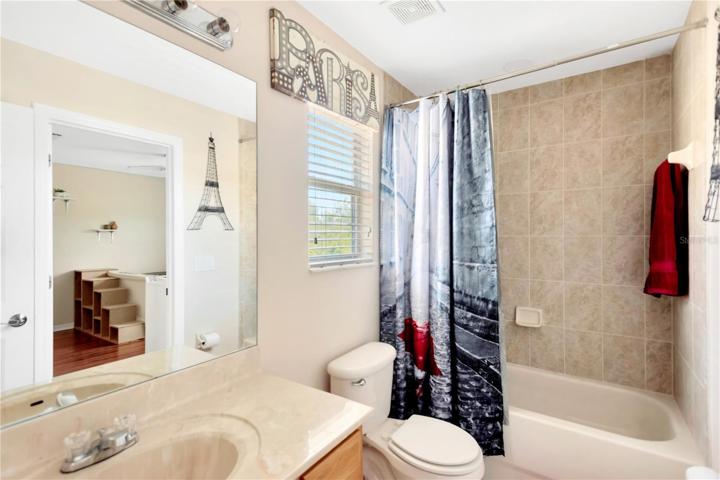 Guest Bathroom #3 on Second Floor (Jack and Jill bath connecting Bedrooms #3 and #4)