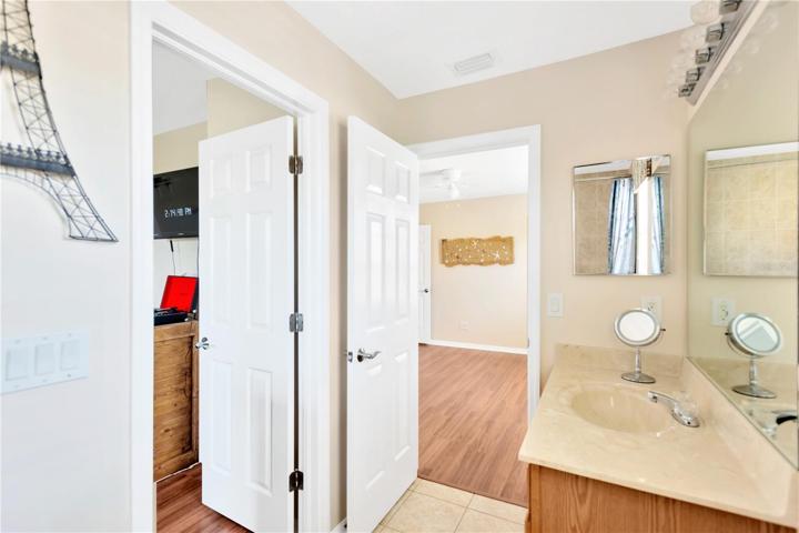 Guest Bathroom #3 on Second Floor (Jack and Jill)