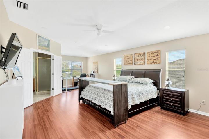 Master Bedroom on Second Floor