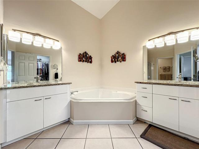large deep soaking tub