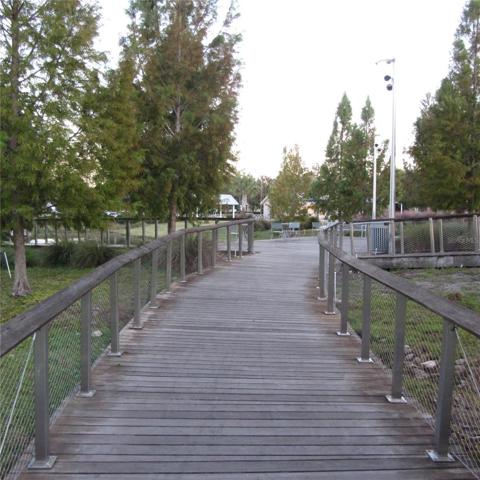 Boardwalk - part of the walking path