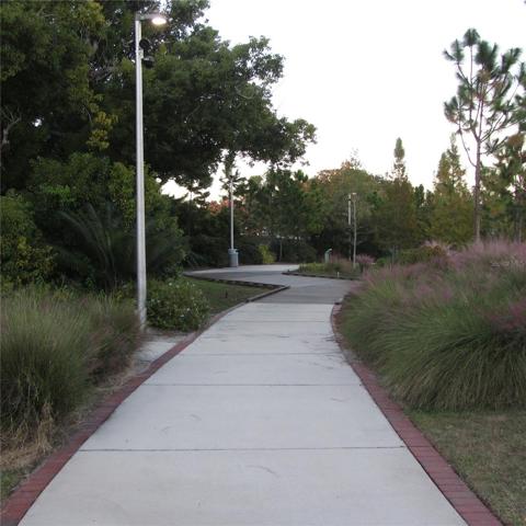 Long walking paths
