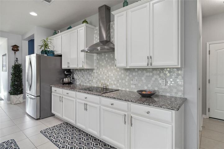 Stainless steel appliances and air vent