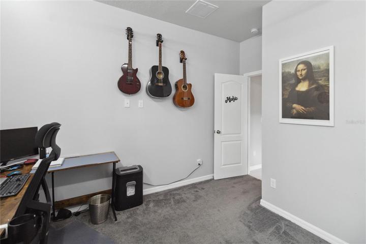 Guest bedroom's are near the main entrance