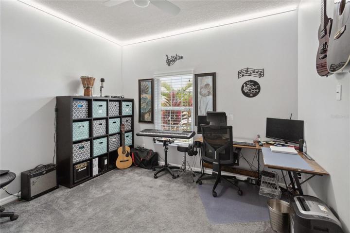 Guest bedroom or music room