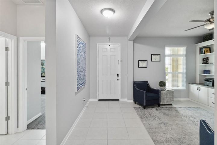 Large front door