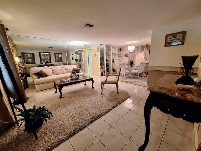 Foyer and Living Room