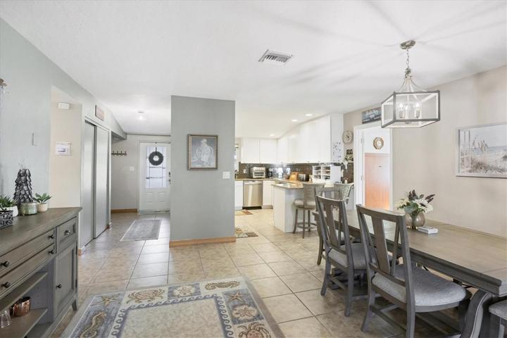 From French Doors looking at Dining, Kitchen, Foyer