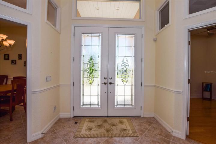Double Door Entrance