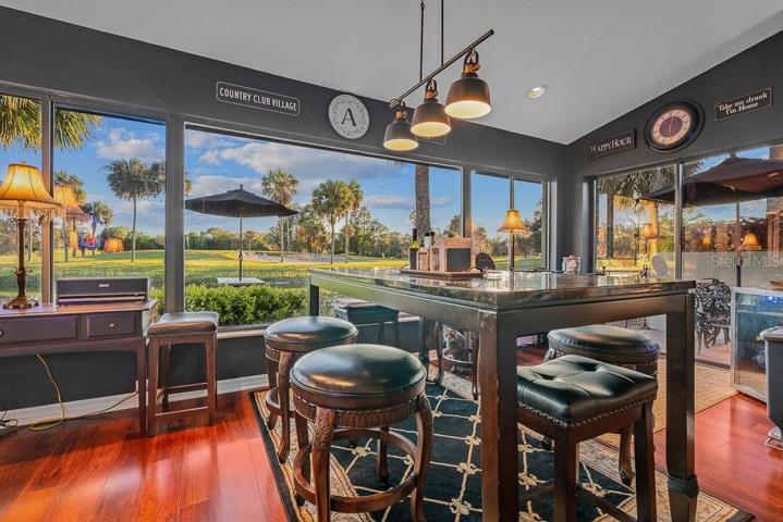 Bonus room overlooking golf course